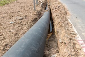 w.h. winegar & son main water line repairs plumber in Brookeville