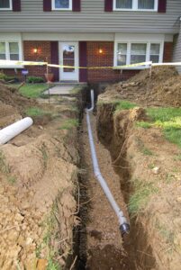 w.h. winegar & son clogged sewer repair plumber in silver spring