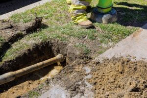 w.h. winegar & son main water line repairs plumber in howard county